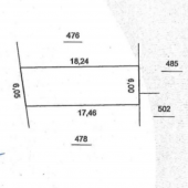 Em bán lô đất nền, đất vuống vắn, ô tô đỗ cửa Diện tích 107m2, Mặt tiền 6 m